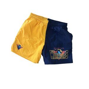 Men’s Mitchell & Ness NBA Golden State Warriors Vintage Logo Shorts Large NWOT